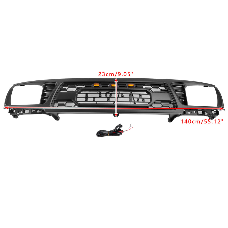 Honeycomb Front Bumper Grill Grille Fit Toyota Tacoma 1995-1997 TRD PRO