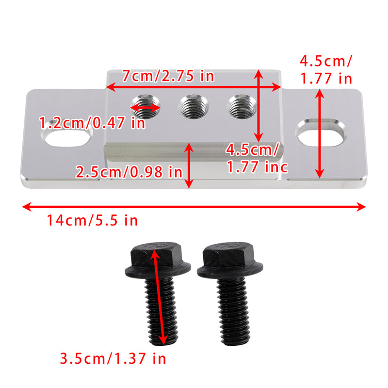Aluminum Transmission Mount 551404 For GM TH350 TH400 4L60E 4L65E
