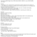 2013-2016 Lexus ES300h Clock Spring With Angle Sensor Heated 89245-33060