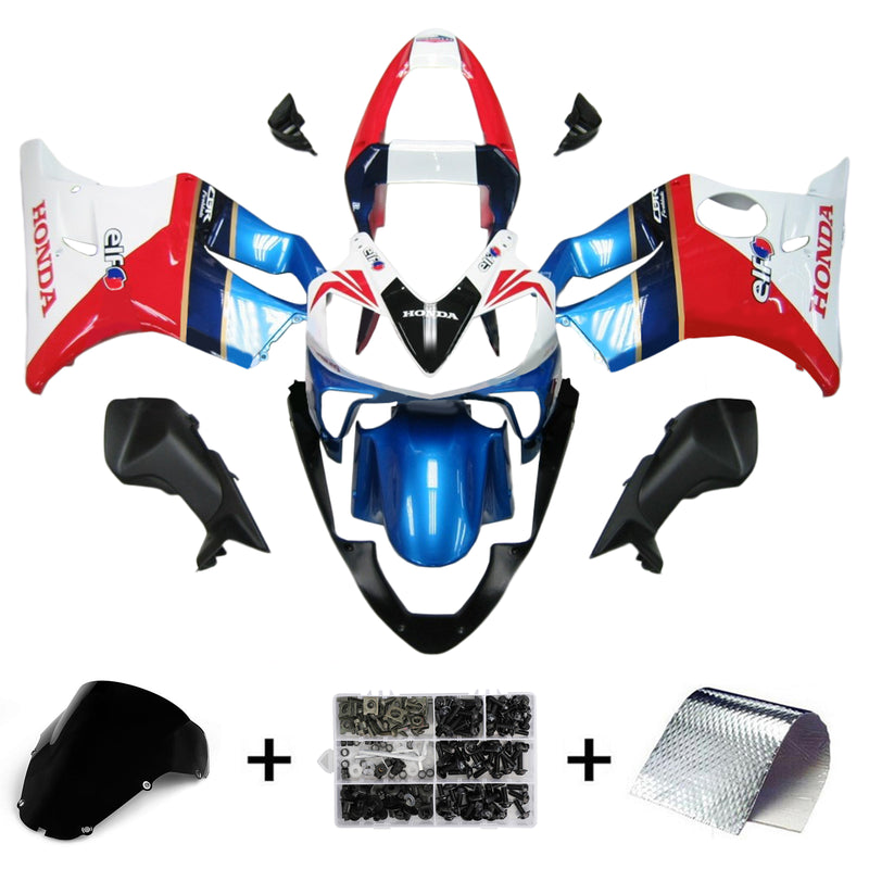 Amotopart Honda CBR600 F4i 2001-2003 Fairing Kit Bodywork Plastic ABS