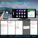 10.26" Portable Bluetooth Car Navigation Carplay Wireless Car Radio + AHD Camera
