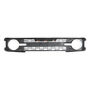 Black Front Bumper Grille Grill Fit Ford Bronco 2021-2023 With Led Light