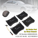 For Mercedes-Benz W222 S-Class AMG Lines Excluding S500 & S63 A2319050014 Front Brake Pads With Wear Sensor