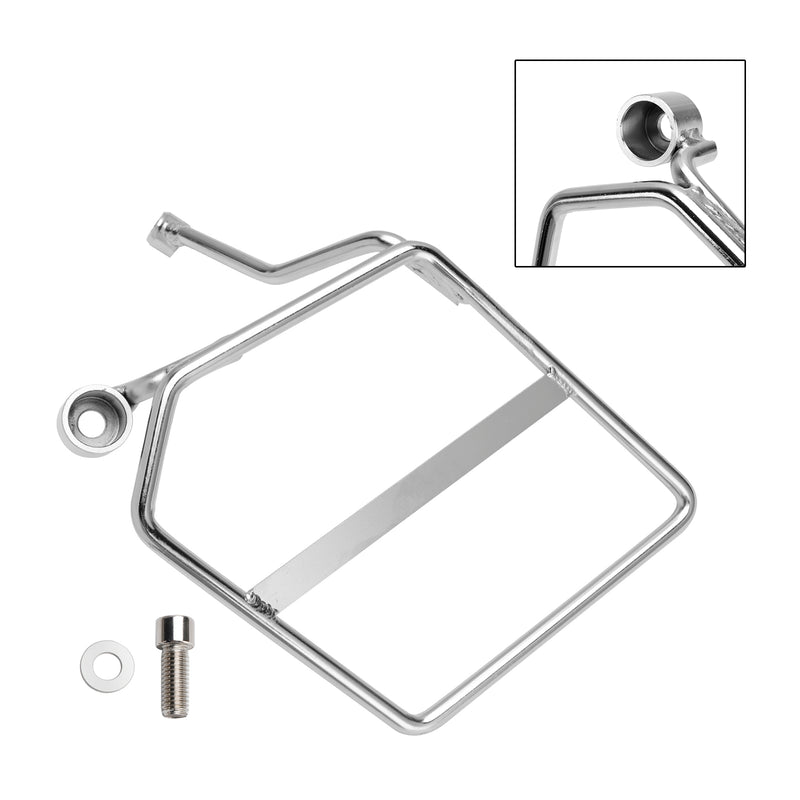 Luggage Rack Side Saddlebag Mount Bracket Left Chrome For Honda Monkey 125 18-24