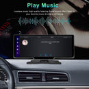 10.26" Portable Bluetooth Car Navigation Carplay Wireless Car Radio + AHD Camera