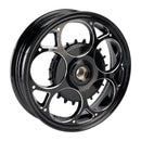 ALUMINUM 3.0 X 12" WHEEL RIM SET BLACK FOR VESPA SPRINT PRIMAVERA 50 125 150