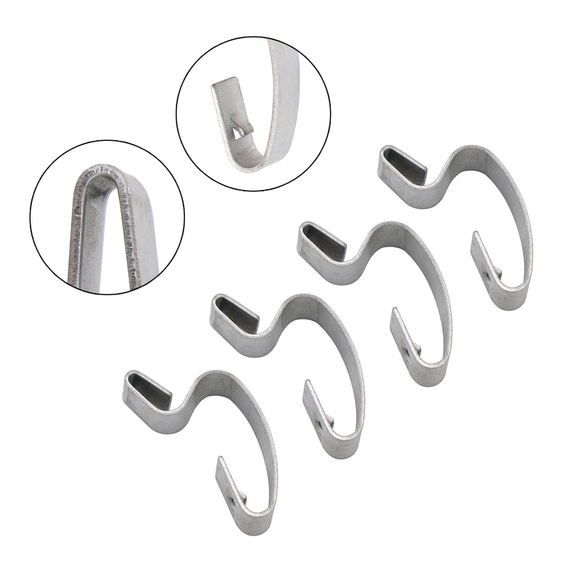 4 Pcs Air Box Lid Clip Hook 5Th-14436-00-00 For Yfm660 Grizzly Raptor 250 700