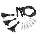 UF431 3x Ignition Coil & 6x Spark Plug & 3x Wireset For Kia Sorento 3.5L V6
