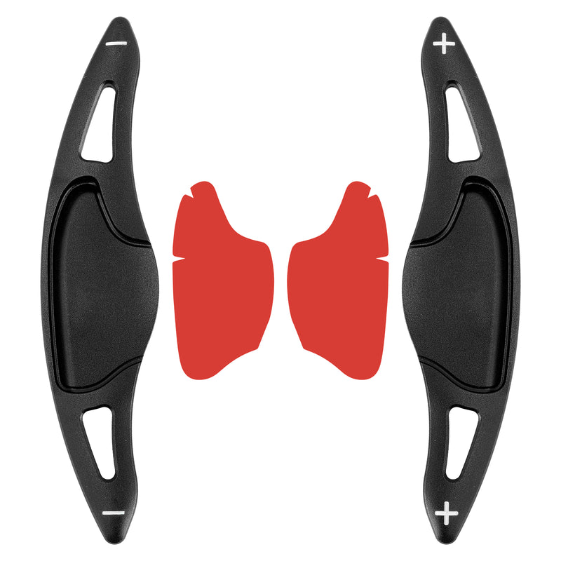 Steering Wheel Paddle Shifter Extension For Honda FIT VEZEL HRV Aluminium Black