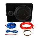 8" Car Subwoofer Under-Seat 800W Amplifier Speaker Audio Sub Woofer Slim Box AU