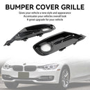 BMW 3 Series F30 F31 2013-2015 2PCS Front Bumper Fog Light Grille Covers