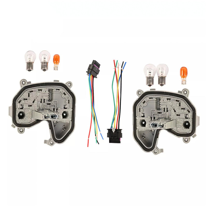 2PCS Rear Tail Light Bracket & Plug Bulb 68270837/92AA For Jeep Renegade 15-23