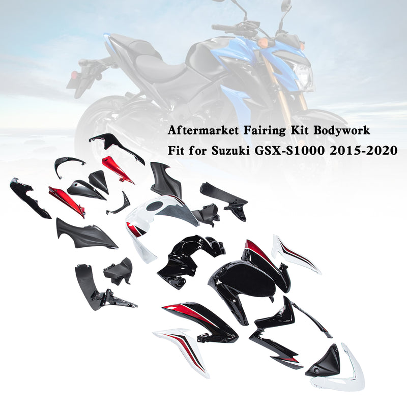 Amotopart Suzuki GSX-S 1000 2015-2020 Plastic Bodywork Fairing Kit