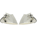 Pair White Corner Side Light For BMW 3 Series E46 98-01 Sedan 63136902766