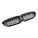 BMW 3 Series G20 2019-2022 Diamond Black Kidney Grille Grill 51138072085