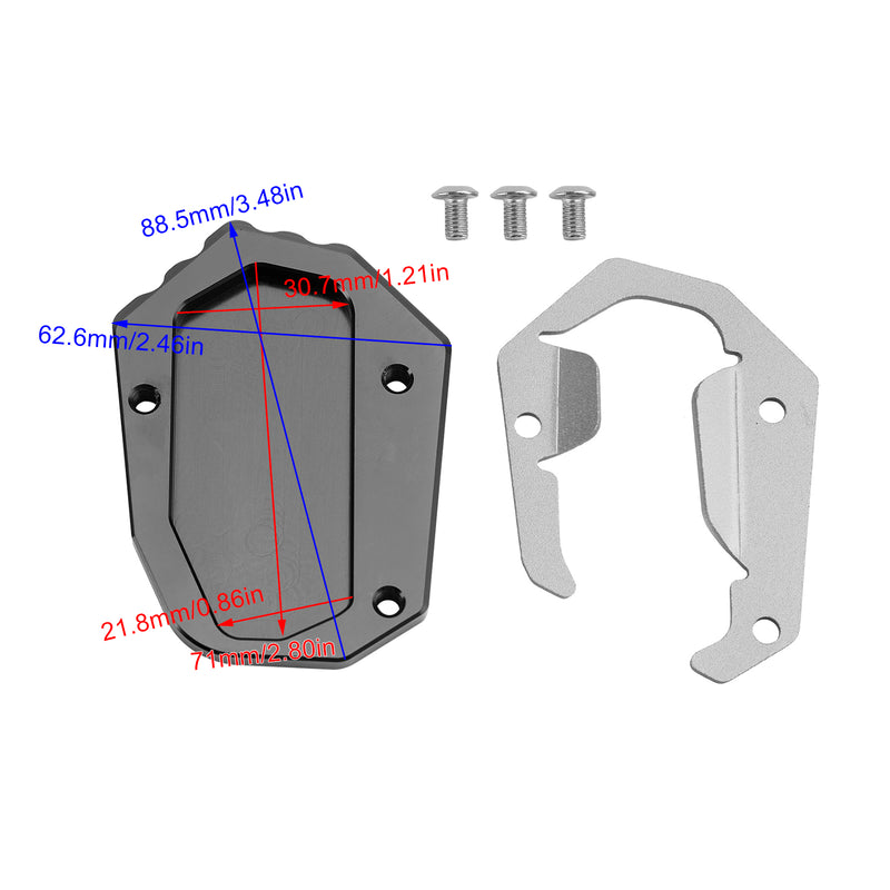 BMW R1300 2024+ Kickstand Enlarge Plate Pad