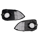 2PCS Fog Light Cover Grille Fit BMW 1 Series F20 F21 LCI M-Sport 2015-2019