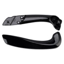 Front Left Inner Door Handle Base+Cover Set Black for Renault Megane MK3 Fluence