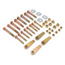 1997-2006 For Jeep Wrangler TJ  Control Arm Front and Rear w/Cam Bolt Delete and Flag Nuts