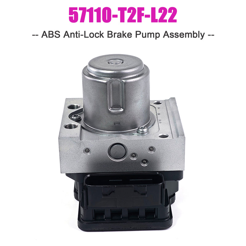 ABS Anti-Lock Brake Pump Assembly 57110-T2F-L22 for Honda Accord Sport 2.4L 2014