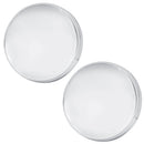 2X Front Center Hub Cap For Dodge Ram 3500 Pickup Dually 03-18 52106876AB