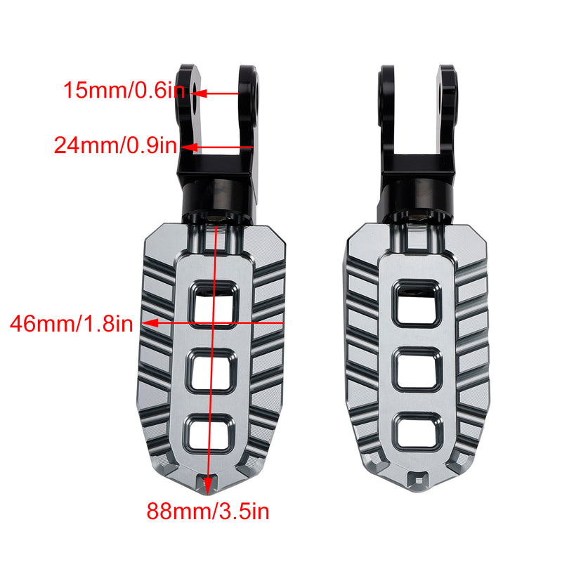 Front Footrests Foot Pegs fit for HONDA Rebel 250 300 500 CM 500/300/250 17-24