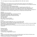 1993-1999 Subaru Impreza WRX GC8 1Pcs Fuel Injector 16611-AA100