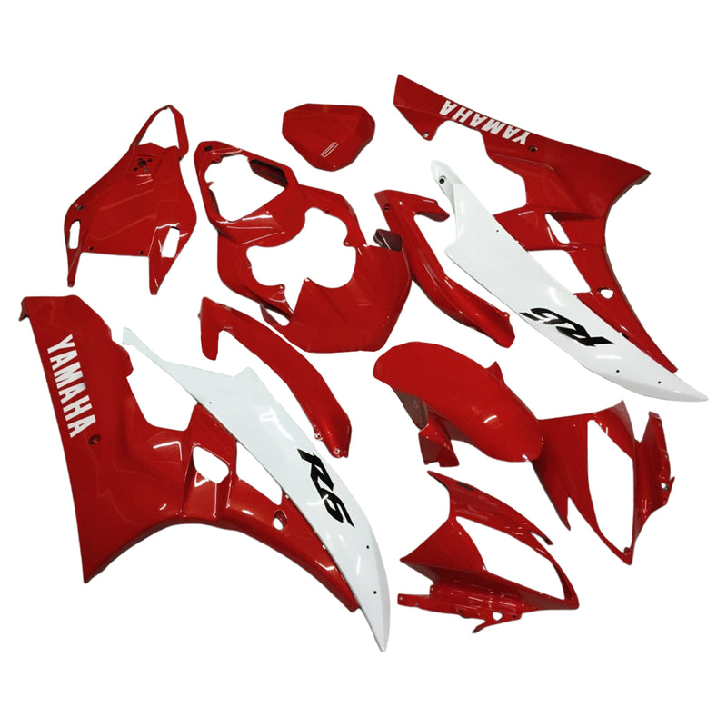 Amotopart Yamaha YZF 600 R6 2006-2007 Fairing Kit Bodywork Plastic ABS