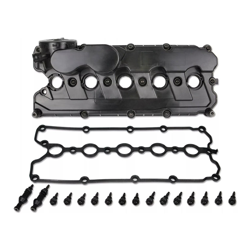 Engine Valve Cover w/Gasket Bolts Cap For VW Beetle Golf Jetta Passat 2.5L