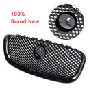 XF-R Style Front Bumper Grill Grille Fit Jaguar XF 2012-2015 Gloss Black