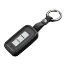 Leather Silicone Car Key Case Cover With Buckle For Mitsubishi