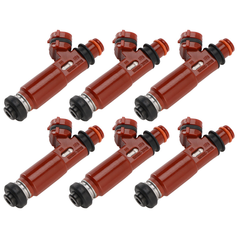 6PCS Fuel Injector MD357267 Fit Mitsubishi Montero 3.5L 2001-2002 195500-3970