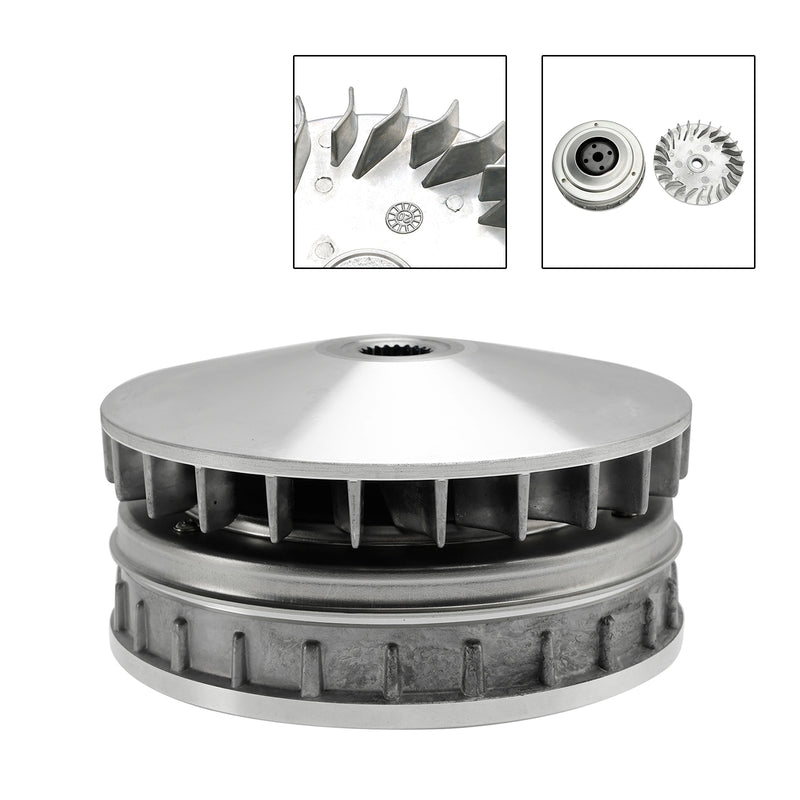 Rear Complete Clutch Variator Lu020554 Lu020479 For Hisun Hs400 Utv-2 Tactic