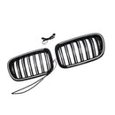 2011-2014 Fit BMW X3 F25 Dual Line Black Front Bumper Kidney Grill Grille