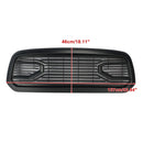 2013-2018 Dodge Ram 1500 Black Big Horn Style Front Bumper Grill Grille
