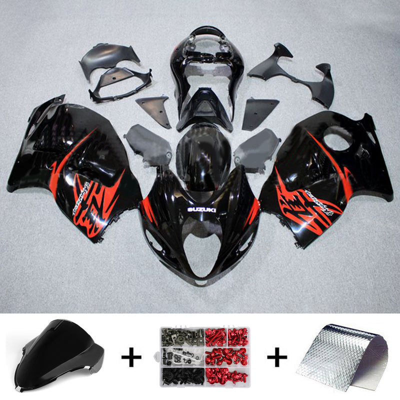 Amotopart Suzuki Hayabusa GSX1300R 1999-2007 Fairing Kit Bodywork Plastic ABS