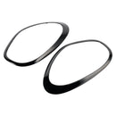 2pcs Gloss Black Headlights Ornamental Ring For Mini Cooper Countryman R60