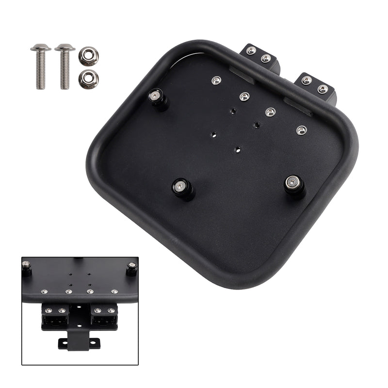 Luggage Rack Side Saddle Bag Mount Bracket Black For Honda Ct125 Huntercub 20-24