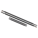 2007-2014 Toyota FJ Cruiser 4PCS Window Moulding Trim Seal Belt Weatherstrip