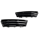2PCS Front Fog Light Grille Lower Bumper Grill Fit AUDI A4 B9 2016-2018