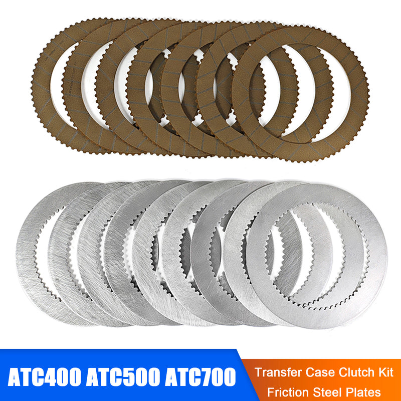 ATC400 ATC500 ATC700 Transfer Case Clutch Kit Friction Steel Plates for BMW