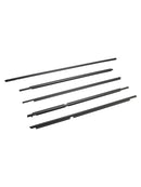 5PCS Door Belt Molding Weatherstrips For Toyota 4Runner 2003-2009