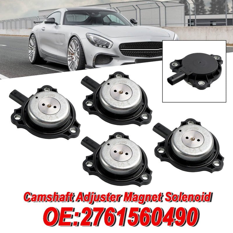 2016-2017 AMG GT S Benz C350e C63 GLE63AMG G550 GLC300 GLE350 400 Metris S550e 4PC Camshaft Adjuster Magnet Solenoid 2761560490 2761560790