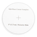 Installation Kit For Freestanding Bathtub With White PVC Pipe and Brass Pipes