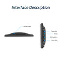 7-inch Full Touch Screen Apple CarPlay Horizontal Vertical Switching 12 LED Camera