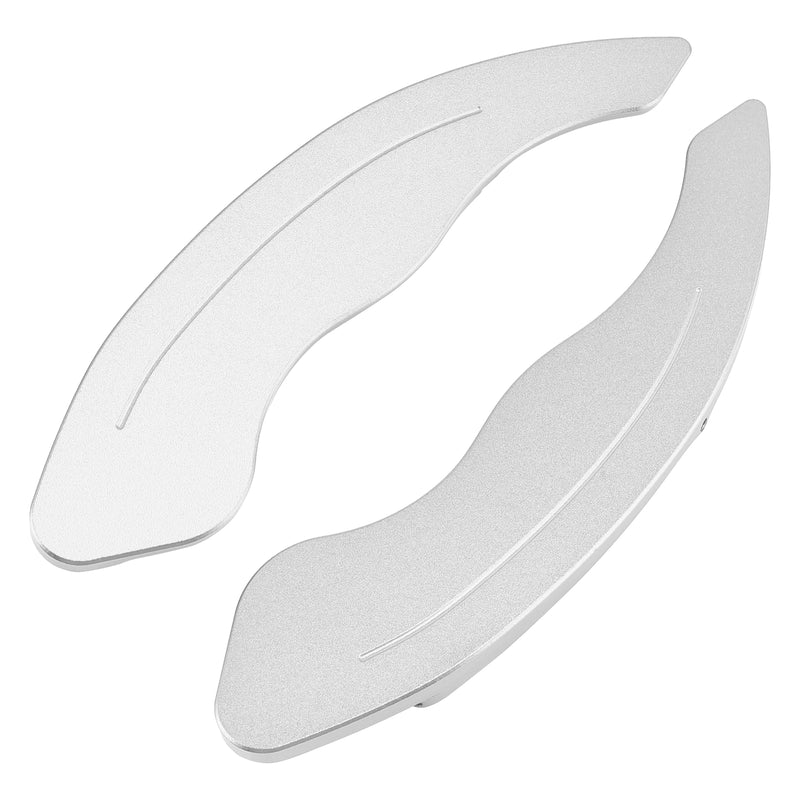Steering Wheel Paddle Shifter Extension For VOLVO XC60 XC90 Aluminium Silver