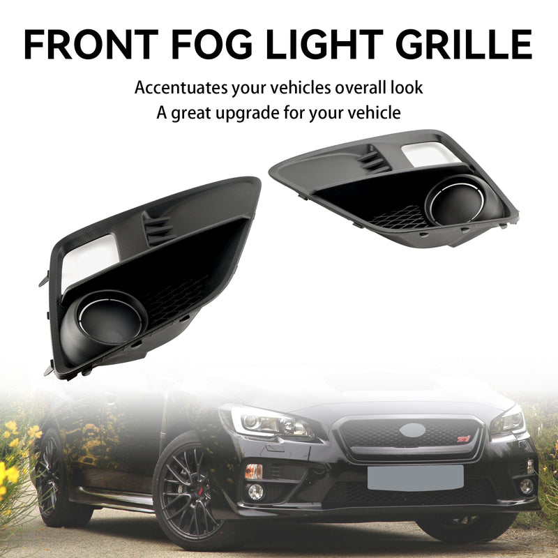 Subaru WRX & STi 2015-2017 2PCS Front Fog Light Cover Bezel Grill Grille