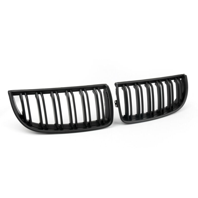 Front Bumper Kidney Double Slat Grille For BMW E90 Sedan Wagon 320i 2004-2007