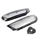 2016-2019 For Audi Q7 Pair Car Headlight Lens Cover LH+RH Lampshade Shell Glue