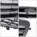 Black Front Grille Grill Fit Mercedes-Benz E Class W212 E350 E550 2010-2013